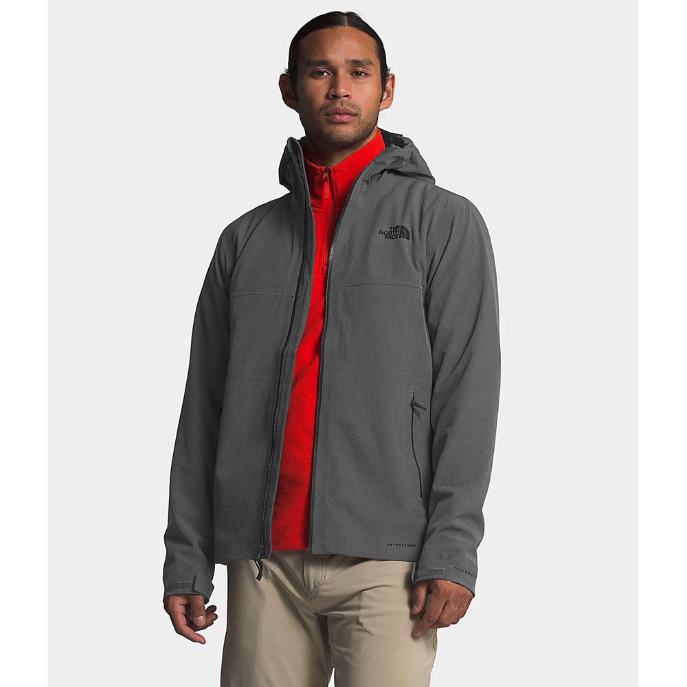 The North Face Rain Jacket Mens Australia - The North Face Apex Flex Futurelight™ Dark Grey (CPT-935